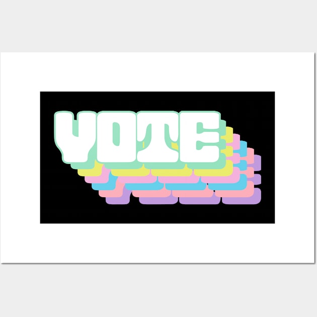 Vote Wall Art by WMKDesign